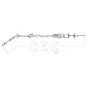 Apec Clutch Control Cable Pull CAB5018