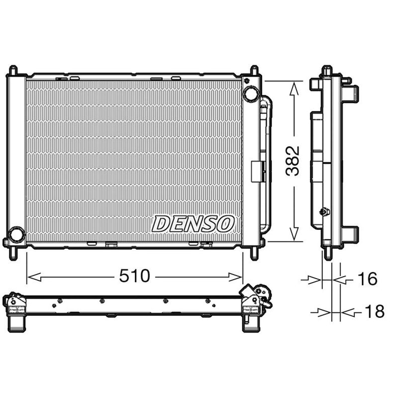 Denso Complete Cooling Module DRM23104