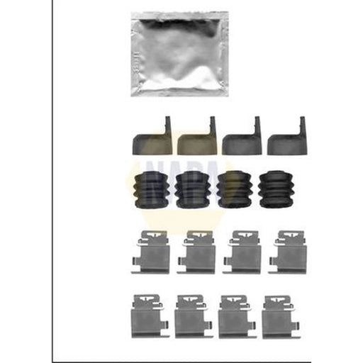 NAPA Brake Pad Accessory Fitting Kit Rear NFK1279