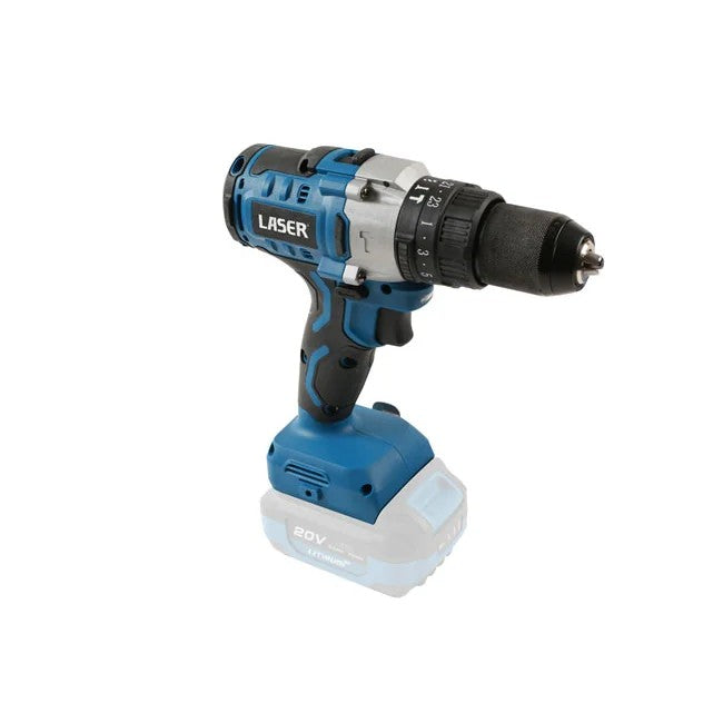 Laser Tools Cordless Variable Speed Impact Drill 20V w/o Battery - PL