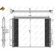NRF Air Conditioning Condenser 350230