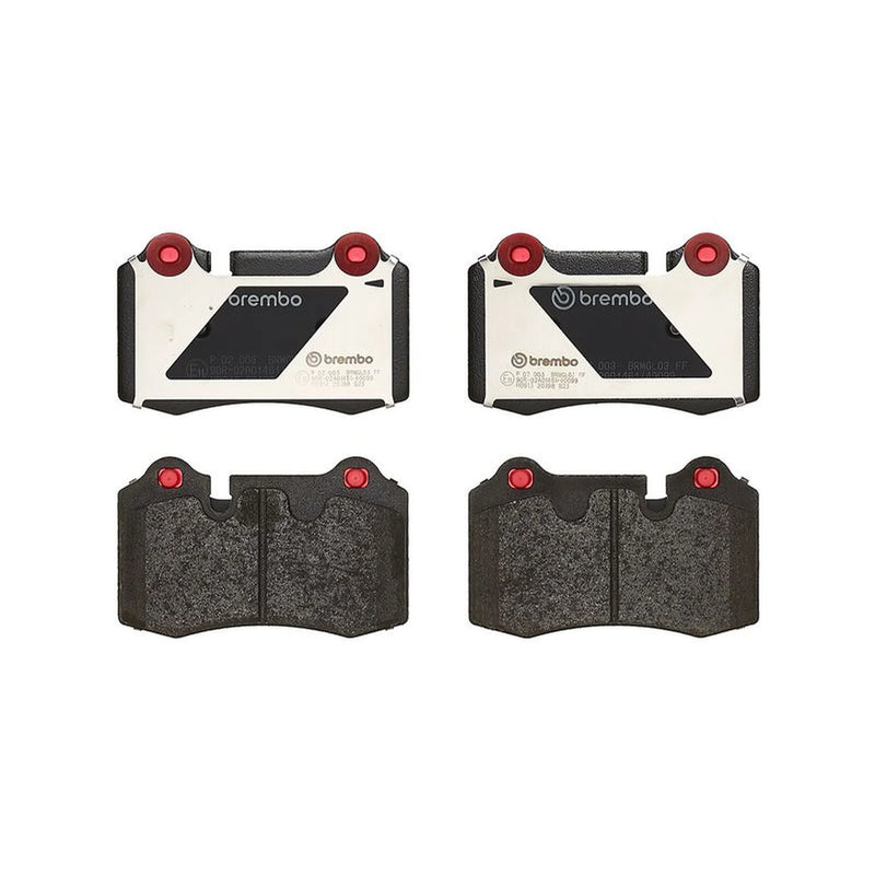 Brembo 4 x Rear Brake Pad Set P02003