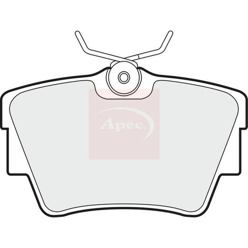 Apec Rear Brake Pad Set PAD1279