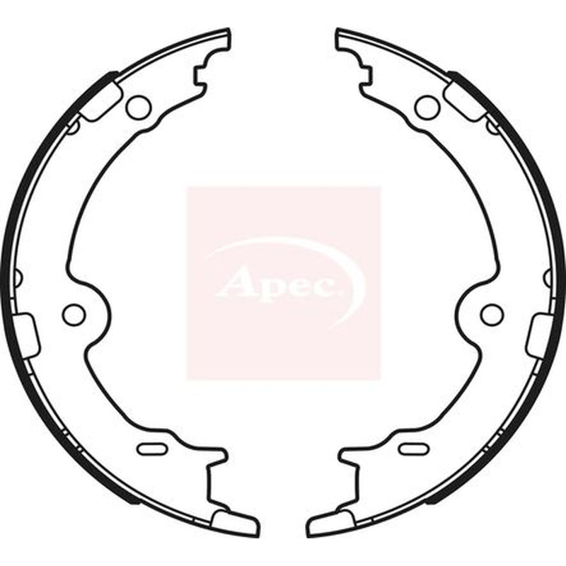 Apec Parking Brake Shoe Set SHU793