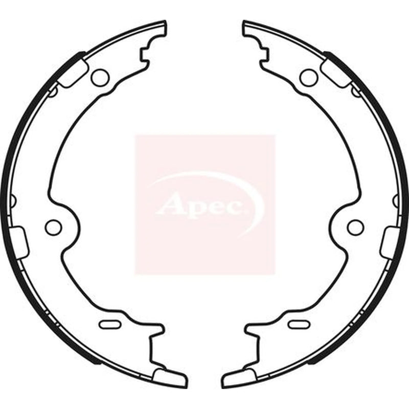 Apec Parking Brake Shoe Set SHU793