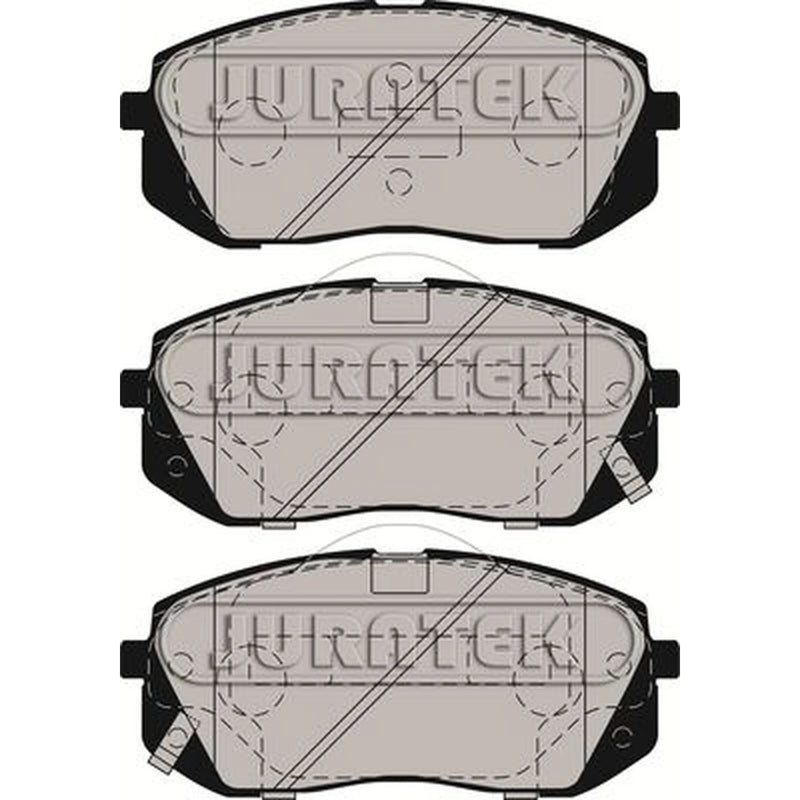 Juratek Front Brake Pad Set JCP028