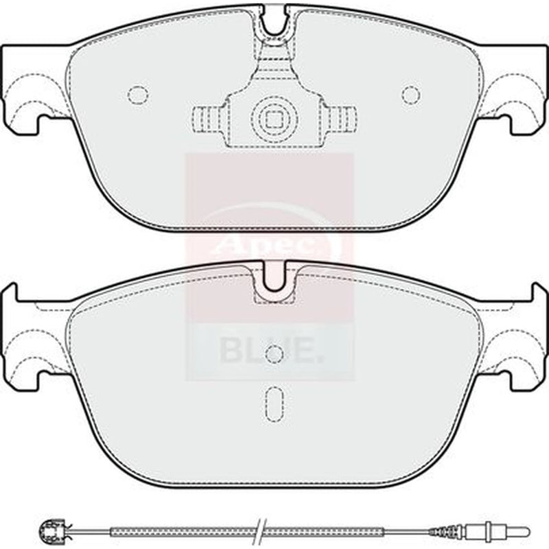 Apec Front Brake Pad Set PD3713