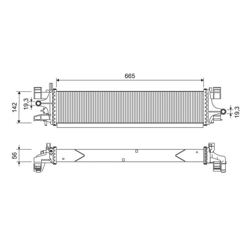 Valeo Engine Radiator 701249