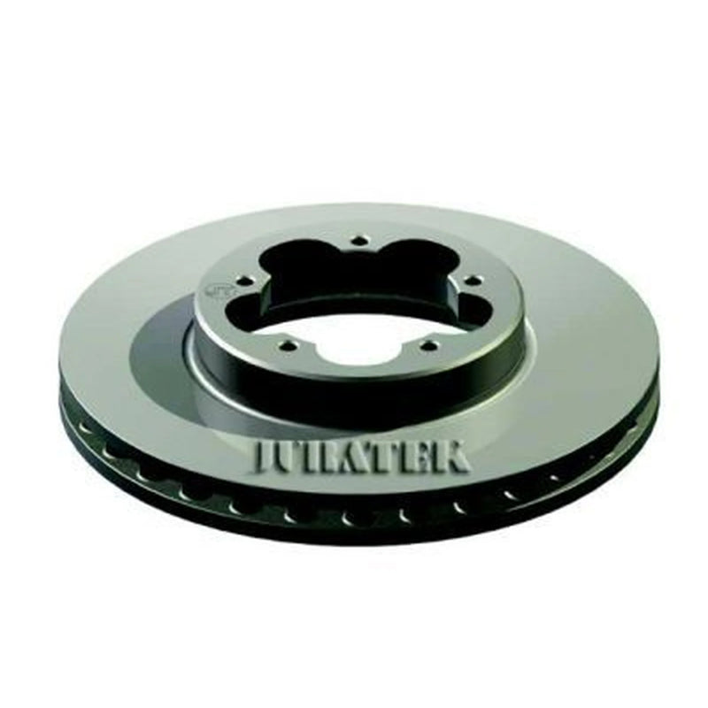 Juratek 2 x Vented Front Brake Discs FOR117