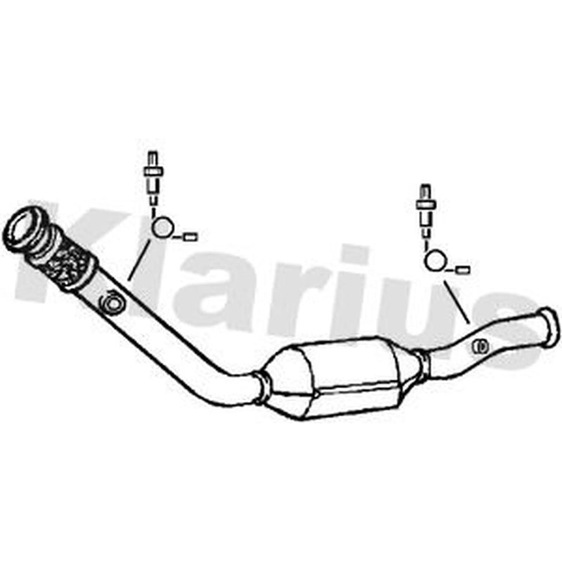 Klarius Catalyst Type Approved With Pipe 321435