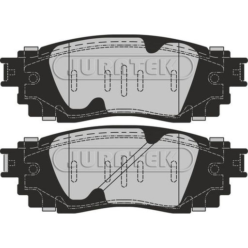 Juratek Rear Brake Pad Set JCP8528