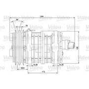 Valeo Air Conditioning Compressor 700853