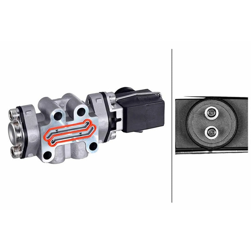 Hella Shift Cylinder Solenoid Valve Connectors 6NW 358 189-071