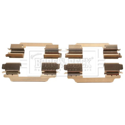 Borg & Beck Brake Pad Accessory Fitting Kit Front BBK1534