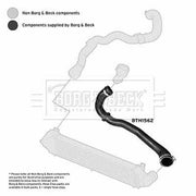 Borg & Beck Intercooler Turbo Charge Air Hose BTH1562