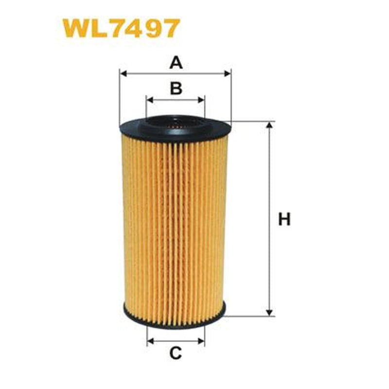 WIX Engine Oil Filter WL7497