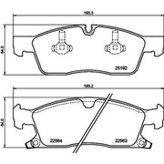 Mintex Front Brake Pad Set MDB4134
