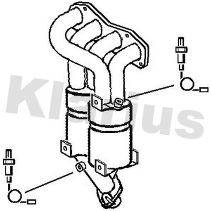Klarius Catalyst Type Approved With Pipe 321739