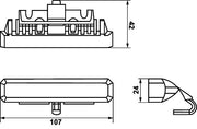 Hella 2XD 014 560-401 Strobe-type Beacon
