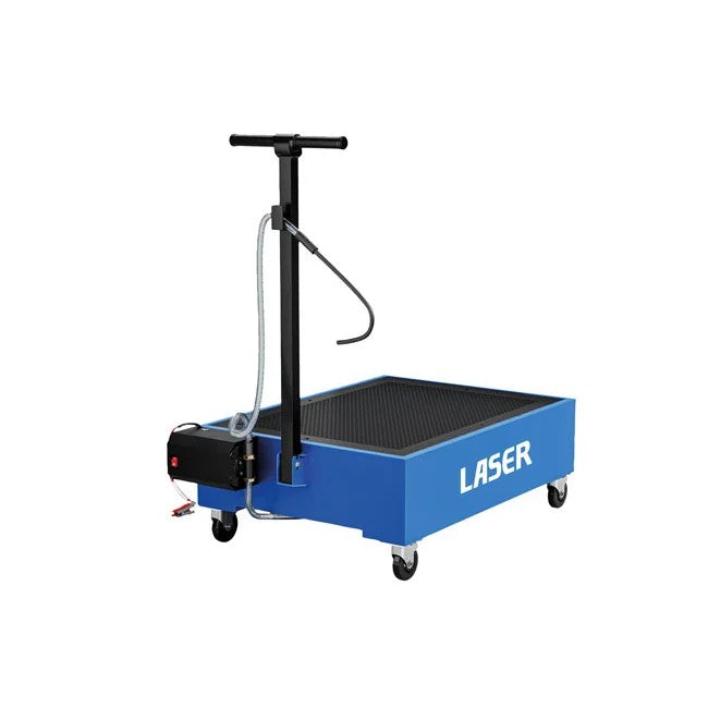 Laser Tools Low Level Oil Drainer with Electric Pump Out 76L - PL