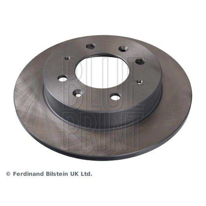Blue Print 2 x Solid Rear Brake Discs ADG04386