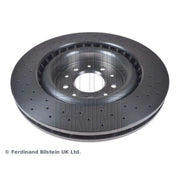 Blue Print 2 x Internally Vented Front Brake Discs ADJ134355