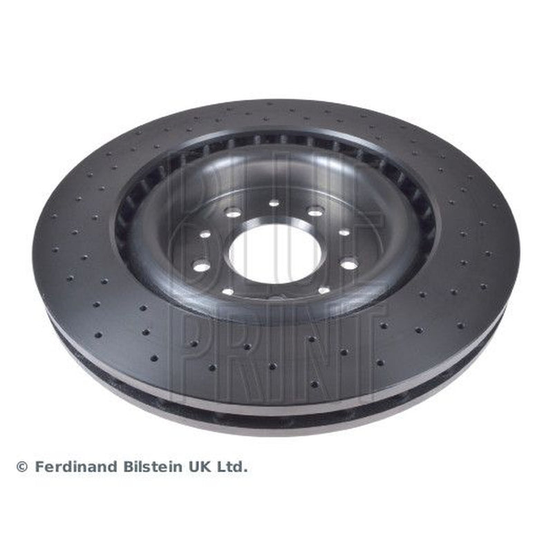 Blue Print 2 x Internally Vented Front Brake Discs ADJ134355