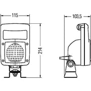 Hella Worklight High 1GA 997 506-631