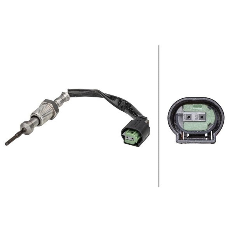 Hella Exhaust Gas Temperature Sensor before soot particulate filter 6PT 358 181-261