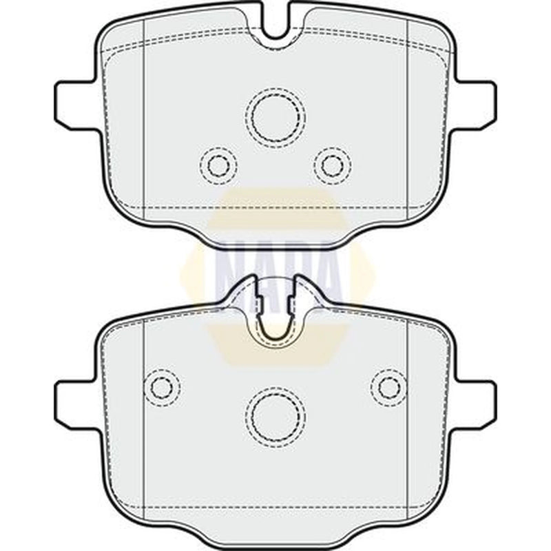 NAPA Rear Brake Pad Set NBP1517