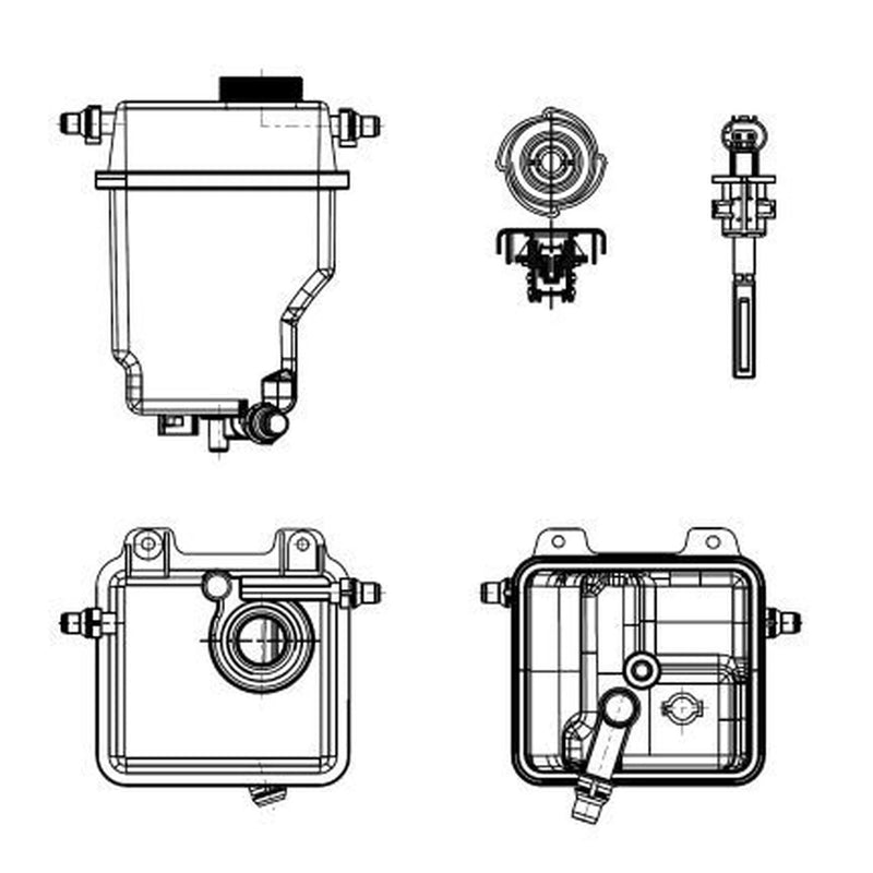 NRF Coolant Expansion Tank 454036