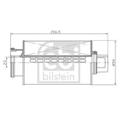 Febi Crankcase Ventilation Filter 172620