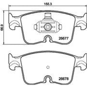 Mintex Front Brake Pad Set MDB3530