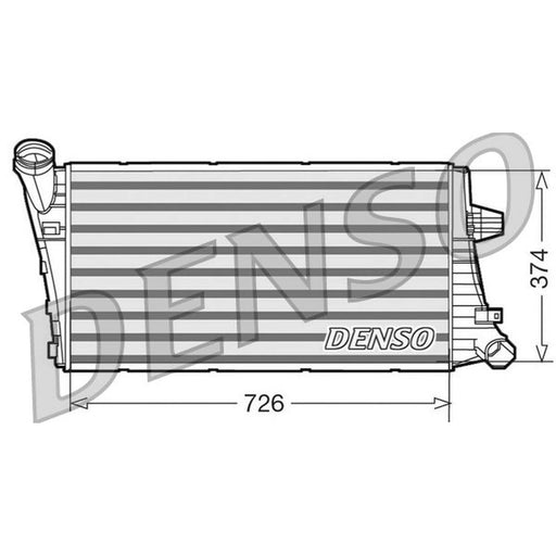 Denso Intercooler (Charge Air Cooler) DIT99020