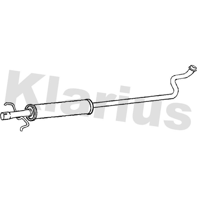 Klarius Box With Centre Pipe Centre TY653C
