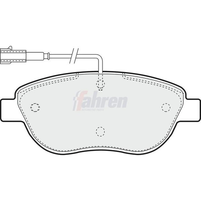 Fahren Front Brake Pad Set FBP3164