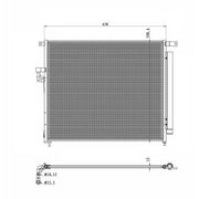 NRF Air Conditioning Condenser 350425