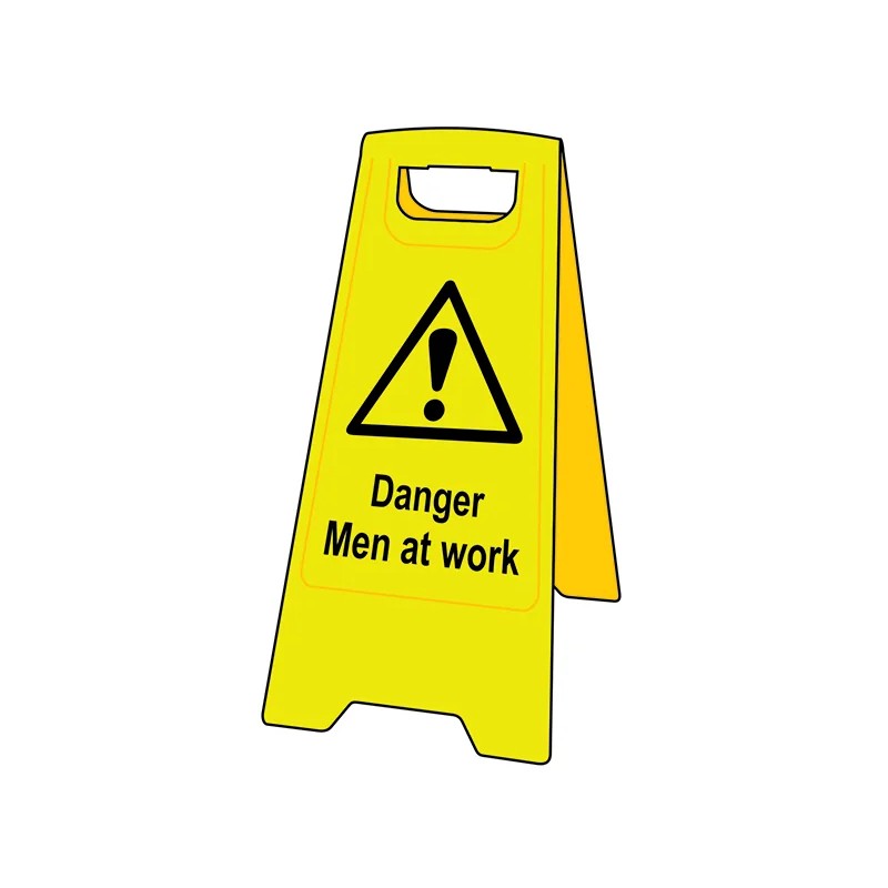 Scan Danger Men At Work - Heavy Duty 'A' Board - 4710
