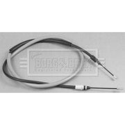 Borg & Beck Handbrake Cable Left Rear BKB2950