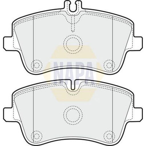 NAPA Front Brake Pad Set NBP1249