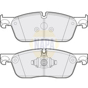 NAPA Front Brake Pad Set NBP1632