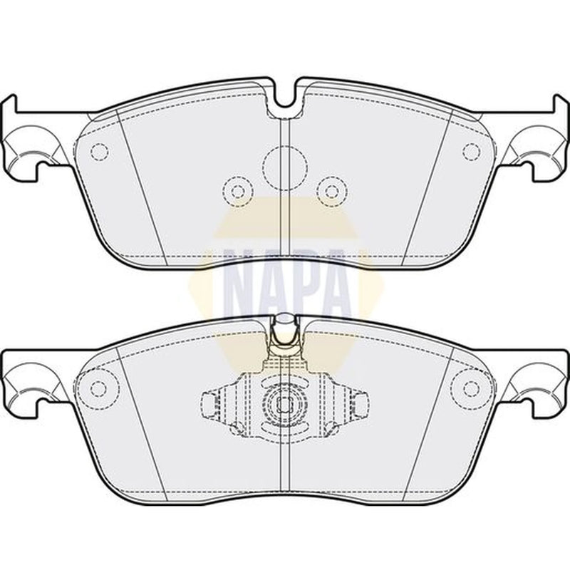 NAPA Front Brake Pad Set NBP1632