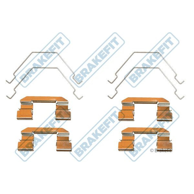 Apec Brake Pad Accessory Fitting Kit Front BKT1302