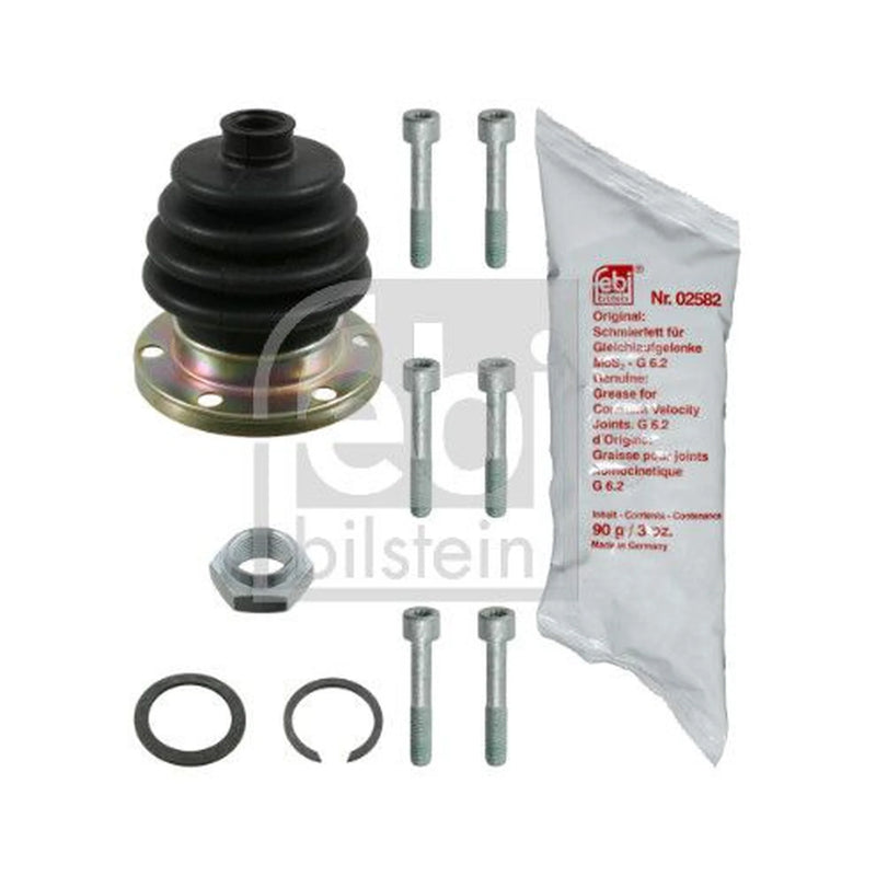 Febi Drive Shaft Bellow Kit transmission sided Rubber 03658