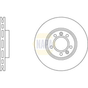 NAPA 2 x Vented Front Brake Discs NBD5521