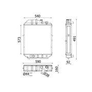 Mahle Engine Radiator CR 2415 000P