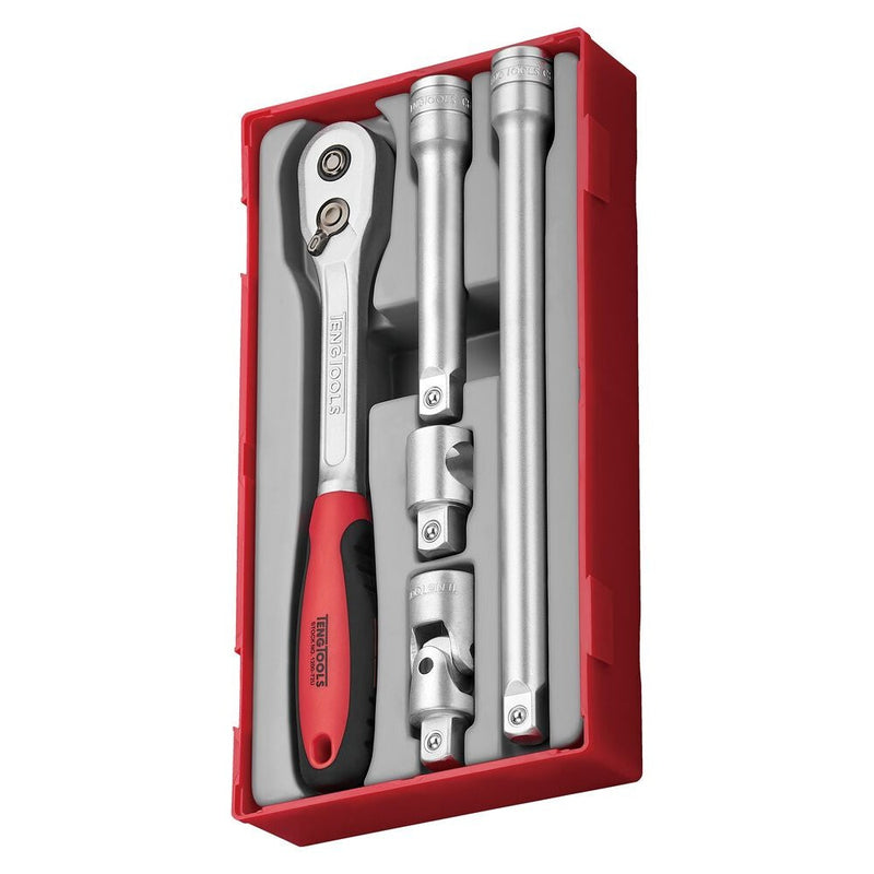 Teng Tools Sockets & Accessories Set TT1 1/2" Drive 5 Pieces