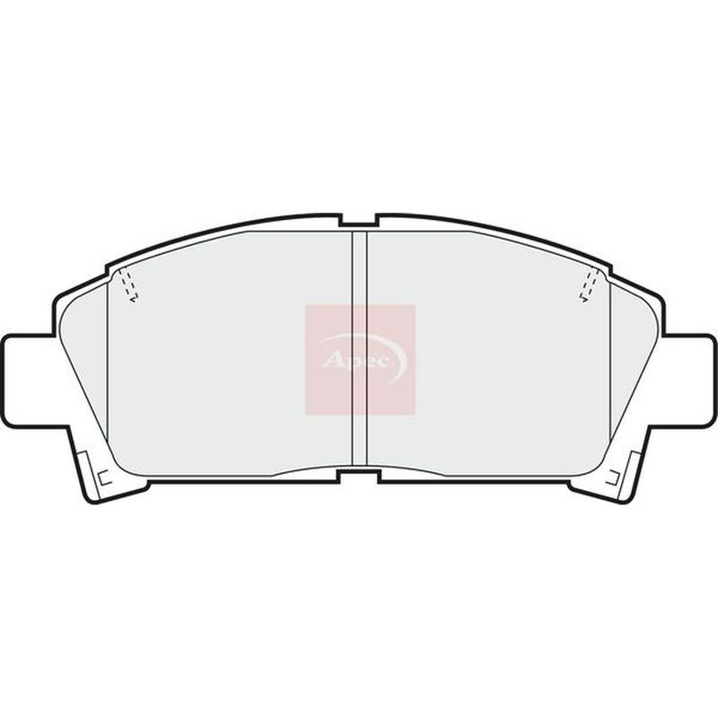 Apec Front Brake Pad Set PAD799