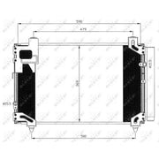 NRF Air Conditioning Condenser 35596
