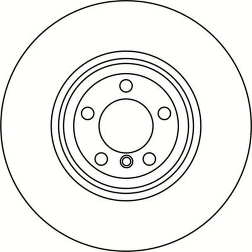 Abtex 2 x Vented Front Brake Discs BD2012V